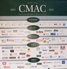 CMAC contractor logos sign