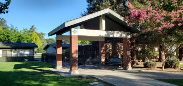 Calistoga ES Entrance archway